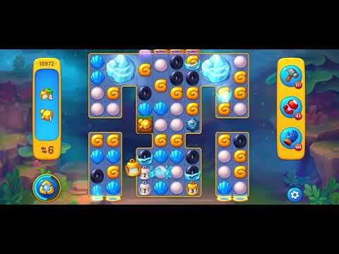 Fishdom level 10972 no boosters フィッシュダム ノーマル