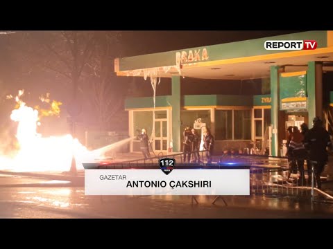 "112", ep10 - Pa patentë dhe me refugjatë ilegalë në makinë, kapet 18-vjeçari/ Shpërthen karburanti