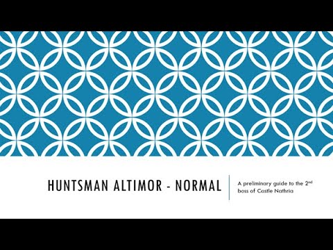 Huntsman Altimor Normal Preliminary Guide - Castle Nathria