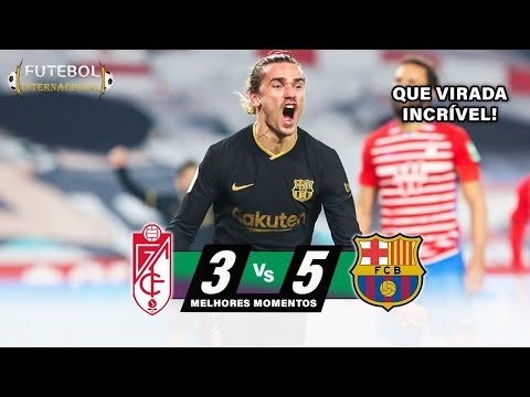 Granada 3 x 5 Barcelona - Melhores Momentos