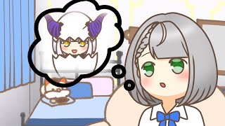 【手描き】ラプちゃんの産み方について考える団長【ホロライブ/ラプラス・ダークネス/白銀ノエル】