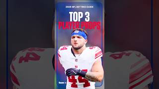 Top 3 Player Props for Week 6 in the NFL! #shorts