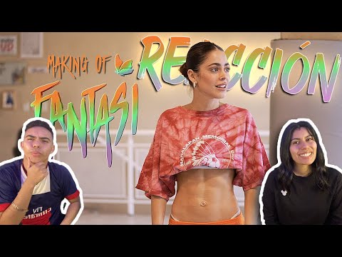 MEXICANOS REACCIONAN 🇲🇽🇦🇷II TINI, Beéle - Fantasi (Making Of: ' Fantasi ')