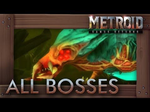Metroid Samus Returns - All Bosses