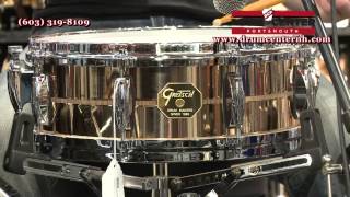 Video thumbnail for Gretsch 5X14 Phosphor Bronze 8 Lug Snare Drum by Drum Center of Portsmouth