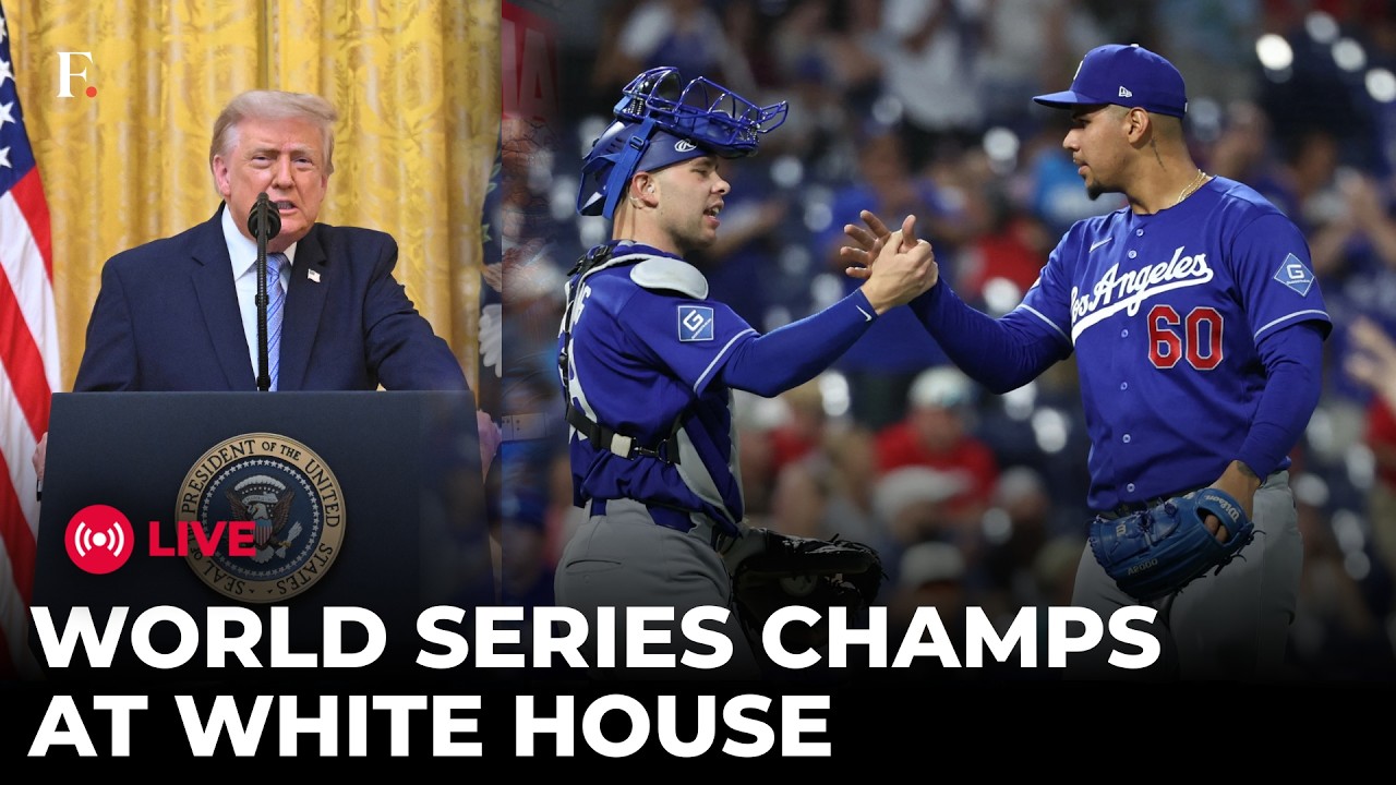 Donald Trump LIVE: President Hosts Los Angeles Dodgers at White House After World Series Win