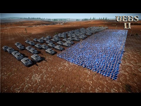 CAN 100 TANKS PROTECT 4,000 JEDI KNIGHTS vs 2,000,000 ZOMBIES? | Ultimate Epic Battle Simulator 2