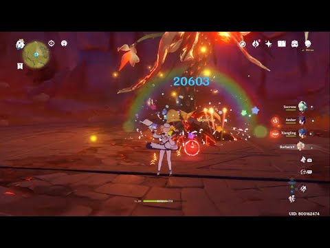 DPS BARBARA SHOWCASE 20K CRIT DMG!!! | Genshin Impact