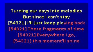 Daft Punk  - Fragments of Time (karaoke)