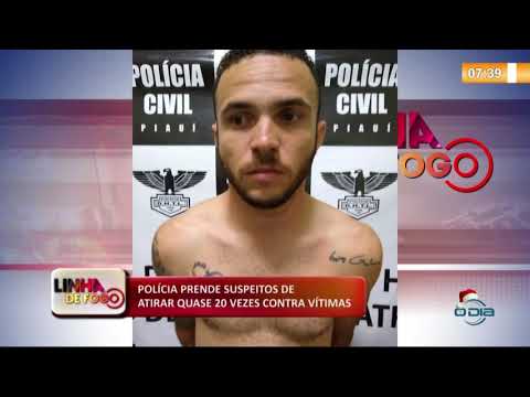 LINHA DE FOGO (20 12) POLíCIA PRENDE SUSPEITOS DE ATIRAR QUASE 20 VEZES CONTRA VíTIMAS