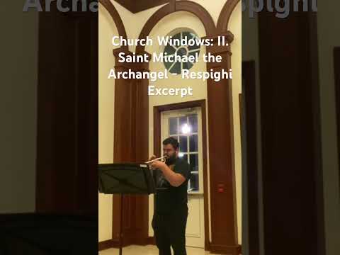 Excerpt from movement two of “Church Windows” by Respighi! #trumpet #classicaltrumpet #brassplayer