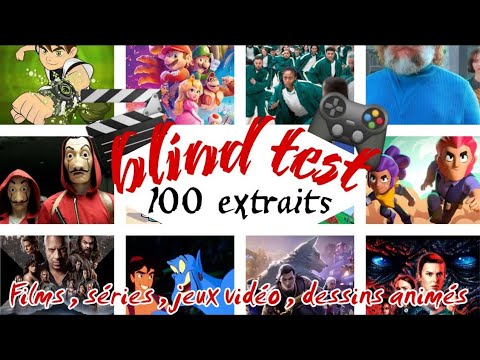 Blind test tout genre 100 extraits