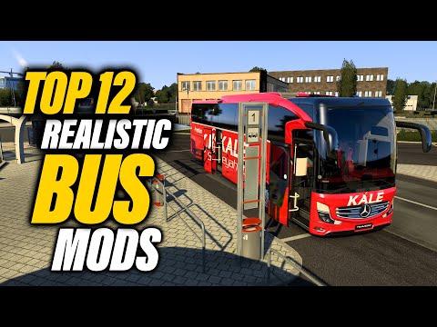 ETS2 Top 12 Realistic Bus Mods in 1.50 | ETS2 Mods