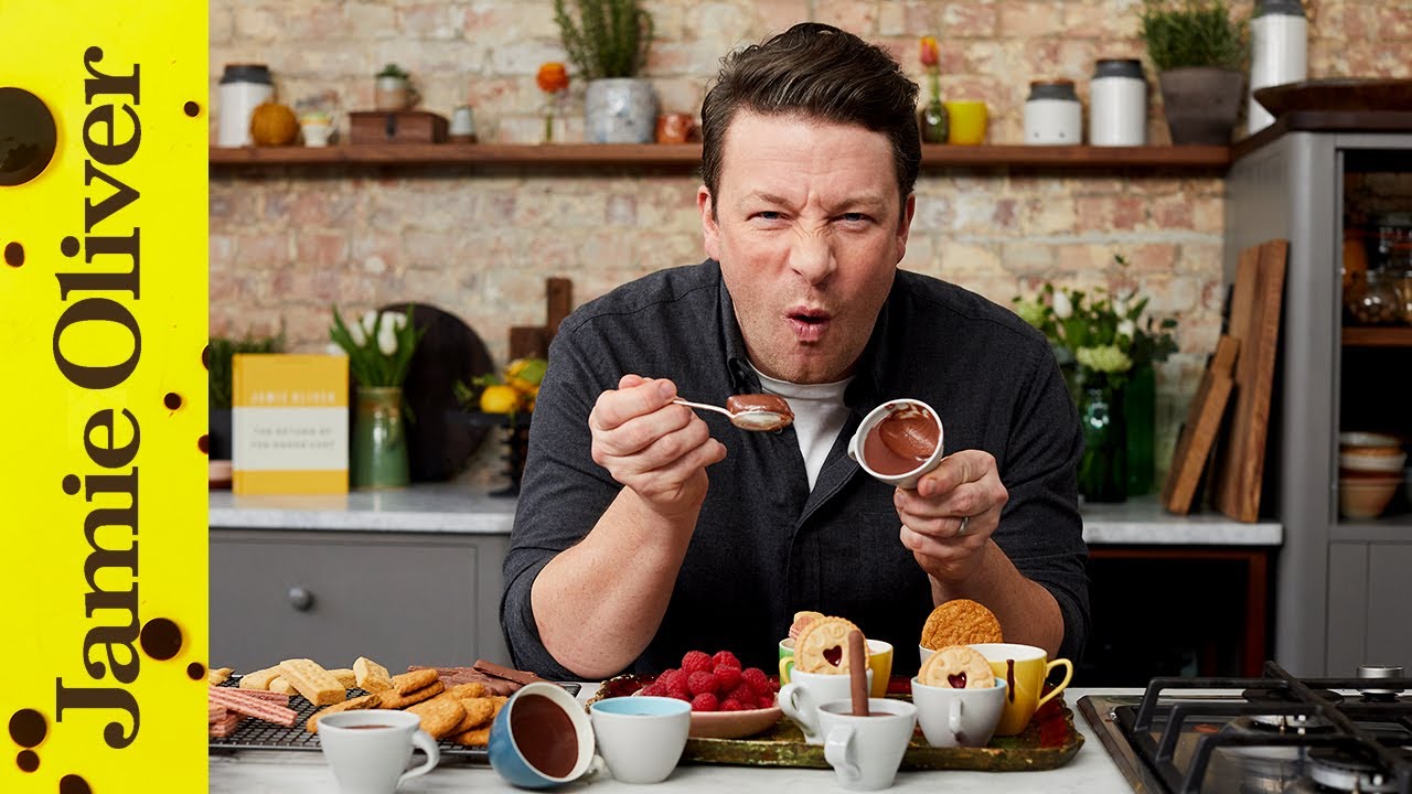Chocolate pots: Jamie Oliver