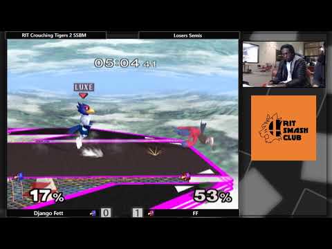 Crouching Tigers 2 SSBM - Losers Finals - Django Fett (Blue) vs FF (Red)