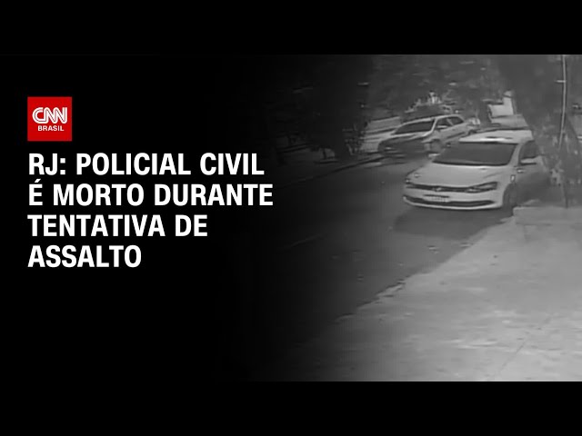 Policial morto durante tentativa de assalto no RJ é enterrado nesta segunda-feira (12) | CNN NOVO DI