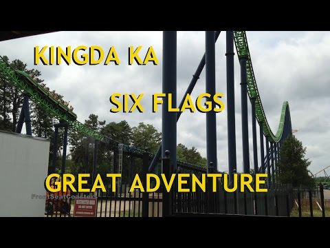 Kingda Ka Six Flags Great Adventure Off-Ride 3 Roller Coaster GoPro Intamin Jackson New Jersey Video