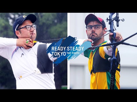 Kim Woojin v Taylor Worth – recurve men 3rd round | Tokyo 2020 Olympic Test