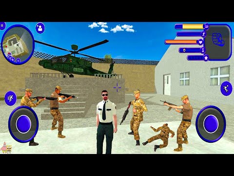 Miami Police Crime Vice Simulator - Invading Military Base #2 Android Gameplay