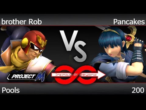 IaB! 200 - SS | brother Rob (C Falcon) vs Pancakes (Marth) Pools - PM