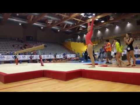 Conte Lorella - trave - Campionato Nazionale CSI 2017