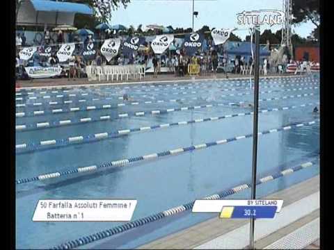 Serie 9 dei 50 Farfalla  Assoluti Femmine Master - 13 Memorial Andrea Bettiol