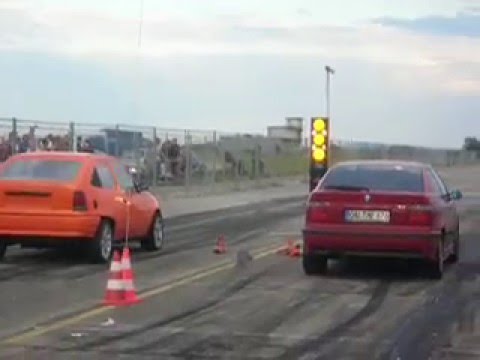 Viertelmeile Speednation Großenhain BMW 323ti 3.Platz