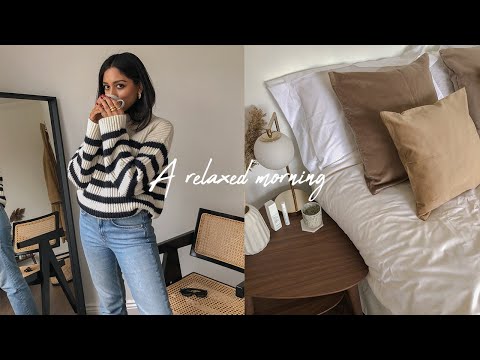 A RELAXED MORNING | LIFE AT HOME & SKINCARE ROUTINE