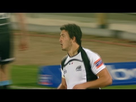 Leonardo Sarto Try Zebre V Glasgow Warriors 27th Sept