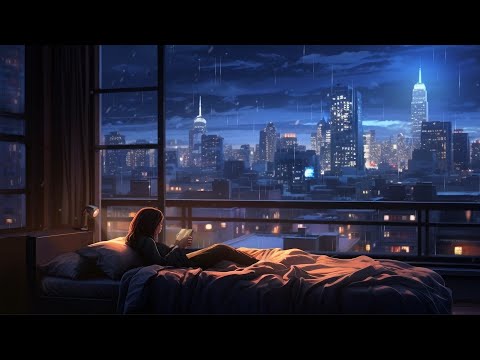 Relaxing Sleep Music with Rain Sounds | Cures for Anxiety Disorders, Piano Music, Calm Down & Relax