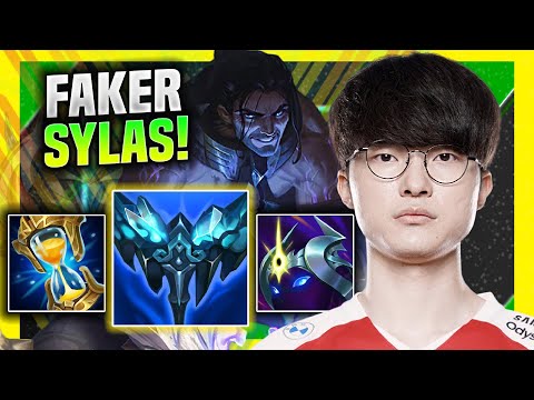 FAKER DOMINATING WITH SYLAS! - T1 Faker Plays Sylas Mid vs Orianna! | Season 11