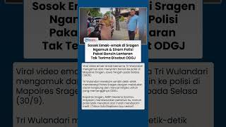 Kronologi Emak-emak di Sragen Ngamuk & Siram Polisi Pakai Bensin seusai Tak Terima Disebut ODGJ