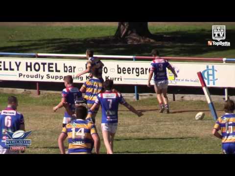 2016 Newcastle RL Round 8 Under 19's Highlights - Kurri Kurri Bulldogs v Lakes United Seagulls