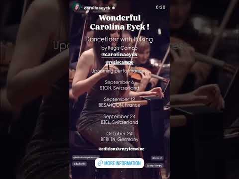 👽Dancefloor With Pulsing - September/October 2025 Europe ! #classicalmusic #theremin #dancefloor