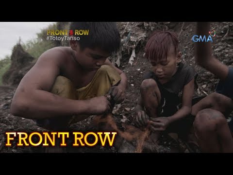 Front Row: Mga bata, nagmimina ng tanso sa Smokey Mountain
