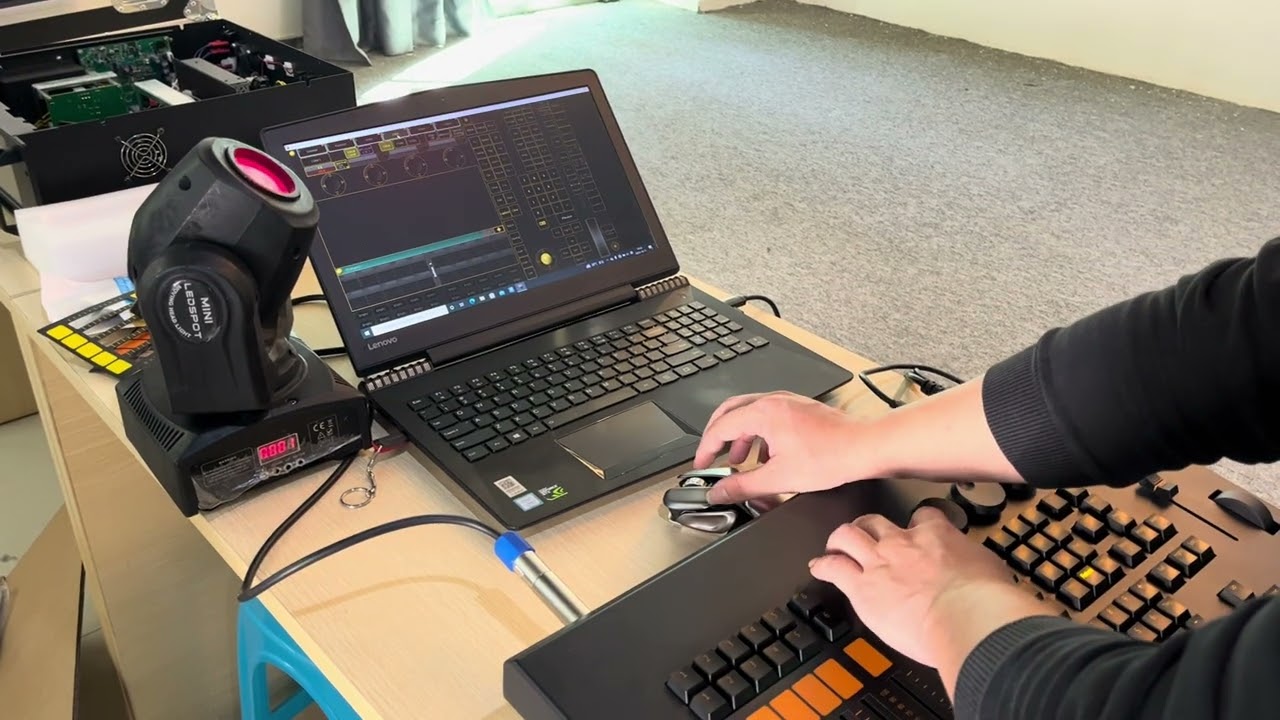 MA2 Command Wing Demo | Portable Lighting Console for GrandMA2 onPC | DMX, MIDI, LTC