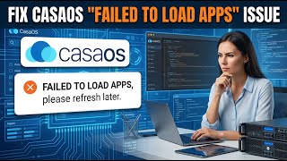 Fix CasaOS Failed To Load Apps ERROR
