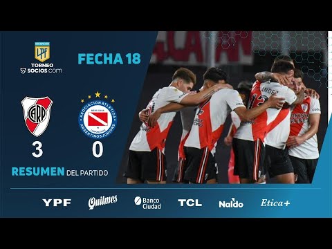 #TorneoSocios | Fecha 18 | resumen de River - Argentinos