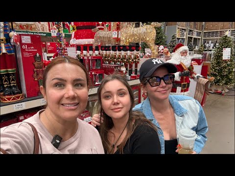 Christmas shopping | the Christmas tree 🌲 🫶💜