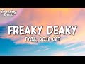 Tyga Ft Doja Cat Freaky Deaky Clean Lyrics
