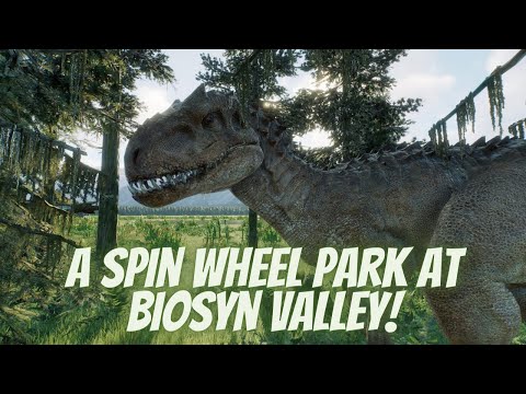 A Spin Wheel Park at BioSyn Valley!! - Jurassic World Evolution 2
