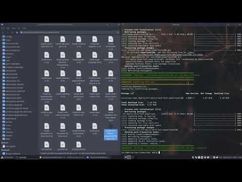 ArcoLinux : 2045 How to create a script for zsh powerlevel10k