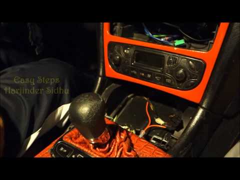 How to Replace Mercedes Benz Ashtray CLK Class | W209 | C209