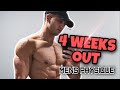 4 WEEKS OUT - NATURAL MENS PHYSIQUE IFBB PRO QUALIFIER