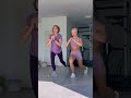 Beginner vs Advanced Workout with my Mummy! 🔥 #homeworkout #hiitworkout
