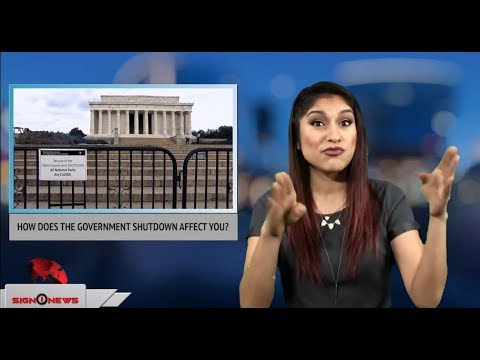 How does the government shutdown affect you? (ASL - 1.20.18)