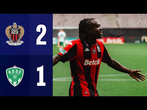 Summary: OGC Nice - ASSE (2-1) | Round of 32 of the Coupe de France