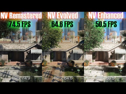 NaturalVision Enhanced VS NaturalVision Evolved VS NaturalVision Remastered - Benchmark Comparisons!