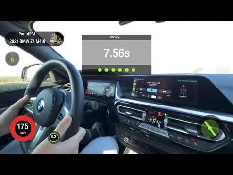 Bmw Z4 M40I G29 100-200 acceleration