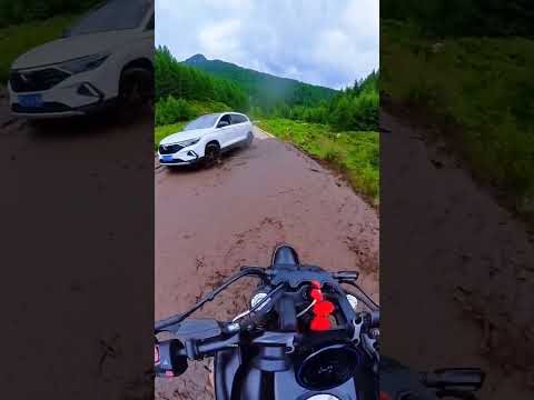 this biker capture something on camera #shortsvideo